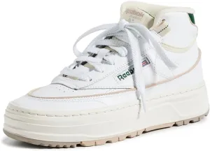 Reebok Women's Wo Club C Geo Mid Sneaker
