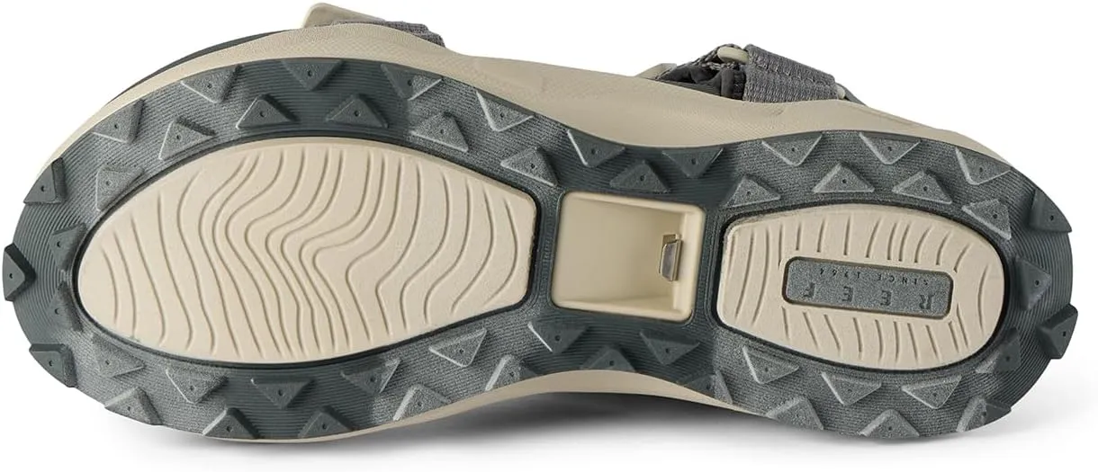 REEF Cross Shore Men's Casual Sport Sandal, Adjustable Straps, Supportive Footbed, No Slip Traction