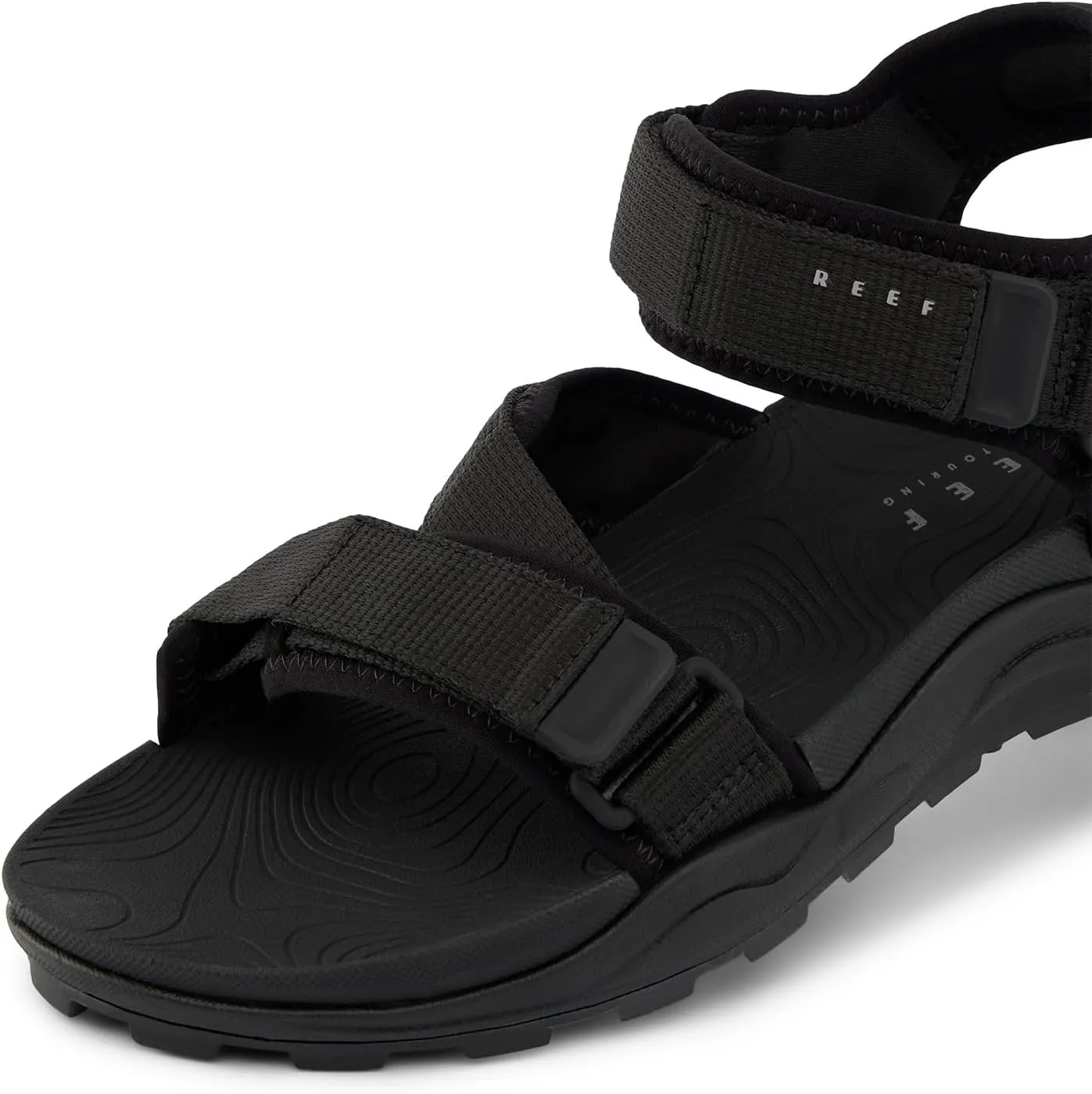 REEF Cross Shore Men's Casual Sport Sandal, Adjustable Straps, Supportive Footbed, No Slip Traction