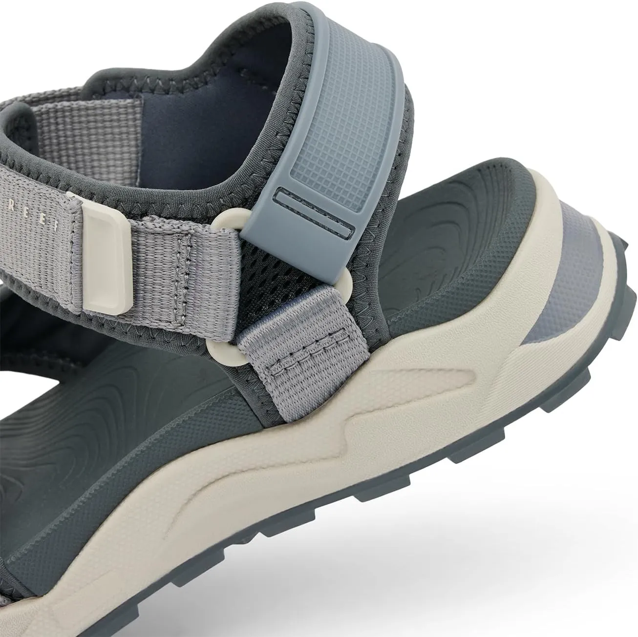 REEF Cross Shore Men's Casual Sport Sandal, Adjustable Straps, Supportive Footbed, No Slip Traction