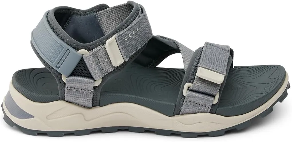 REEF Cross Shore Men's Casual Sport Sandal, Adjustable Straps, Supportive Footbed, No Slip Traction