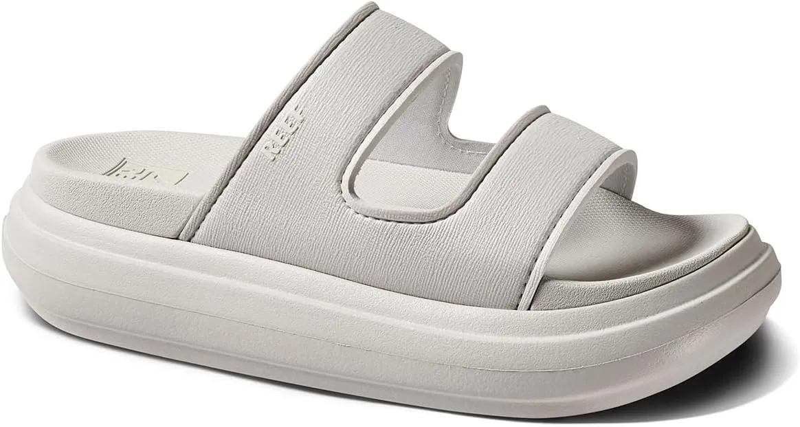 Reef Cushion Bondi 2 Bar Womens Slide Sandal, Lightweight and Supportive Footbed, Water Friendly
