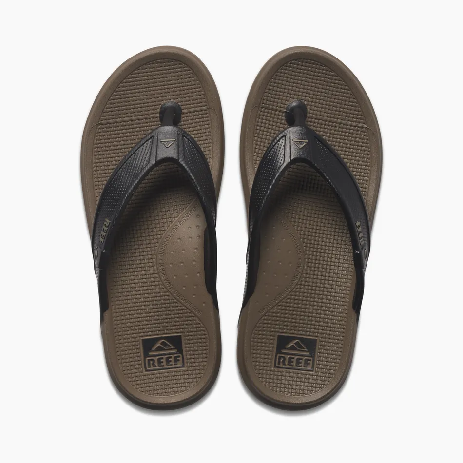 REEF Oasis Sandal-Fossil/Black