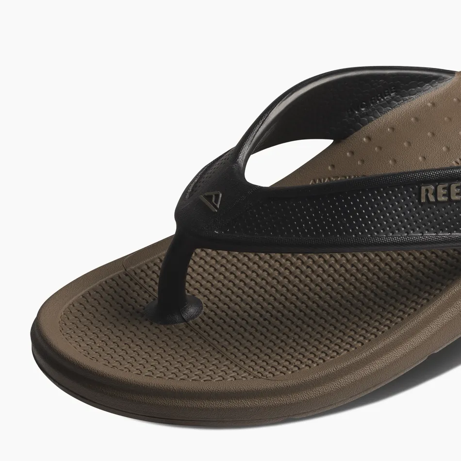 REEF Oasis Sandal-Fossil/Black