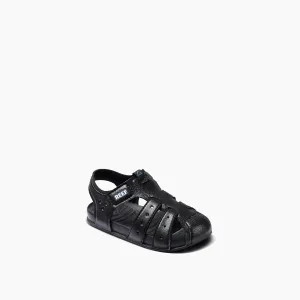 REEF Toddler/Little Kid Water Beachy Fisherman Sandal, Water Friendly, Adjustable Velcro Strap, Closed Toe