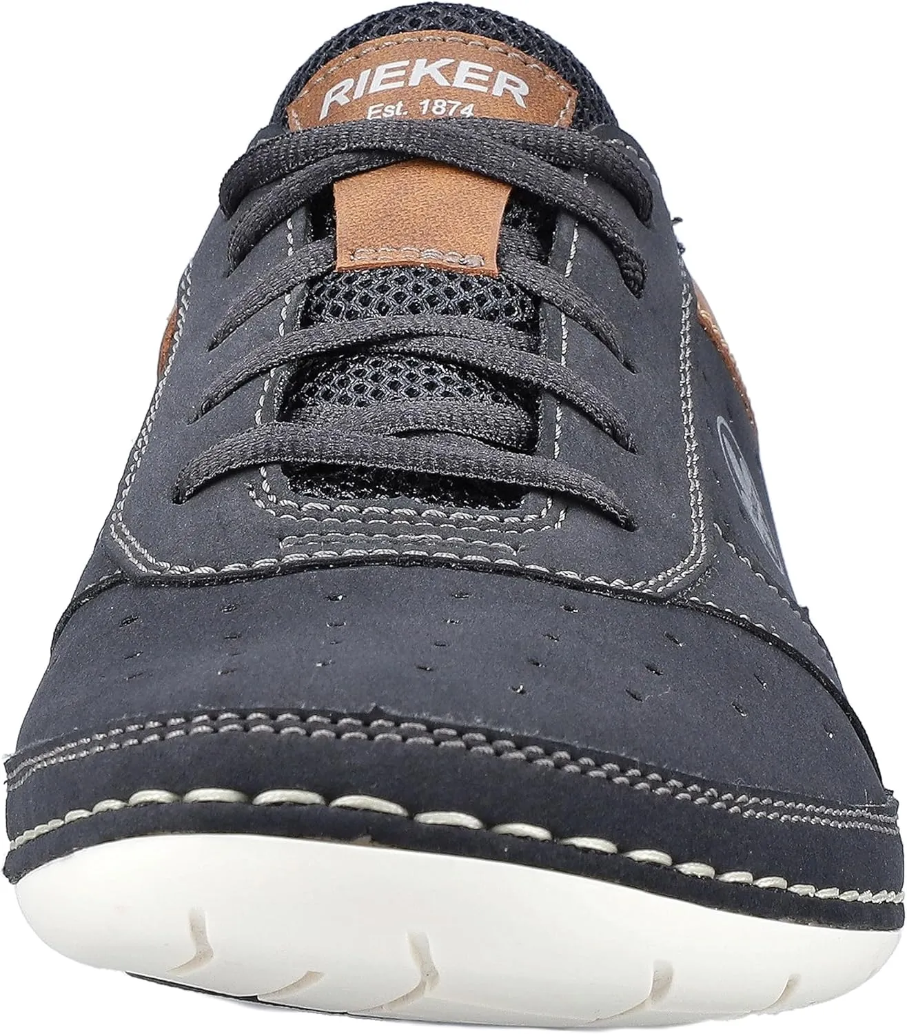 Rieker Men's Classic Lace-up Half Shoe