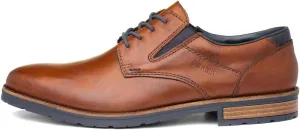 Rieker Men's Derby Lace-up Oxford Flat