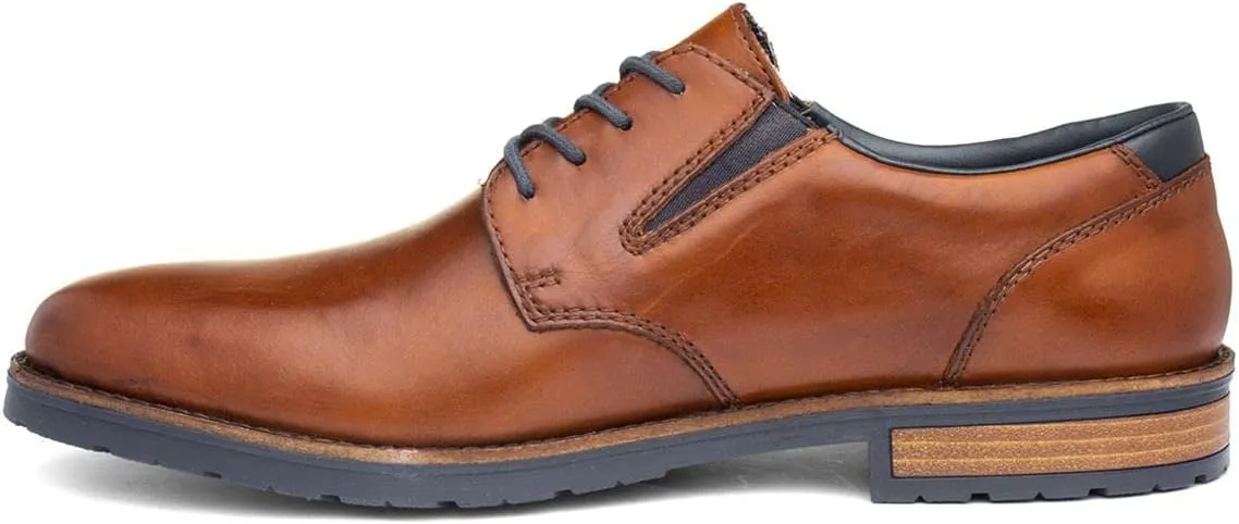 Rieker Men's Derby Lace-up Oxford Flat