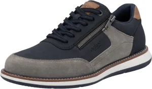 Rieker Men's Low Trainers, Blue, 10