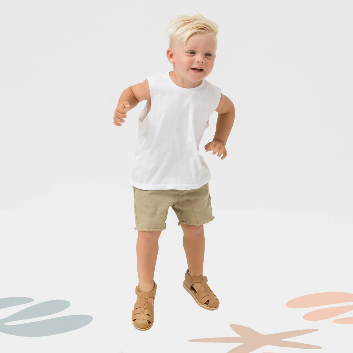Rocco Sandals (Tan)