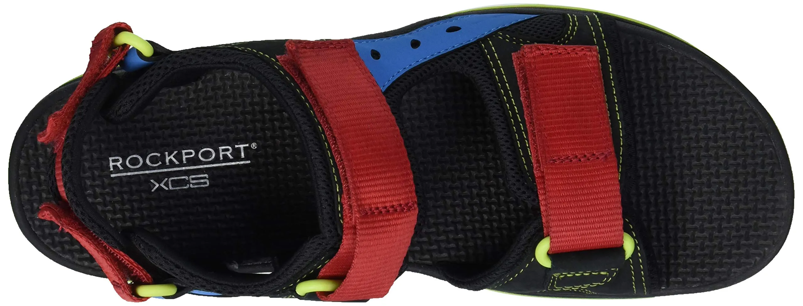 Rockport Men's Train Technique Adjustable Sandal 13 Black Multi