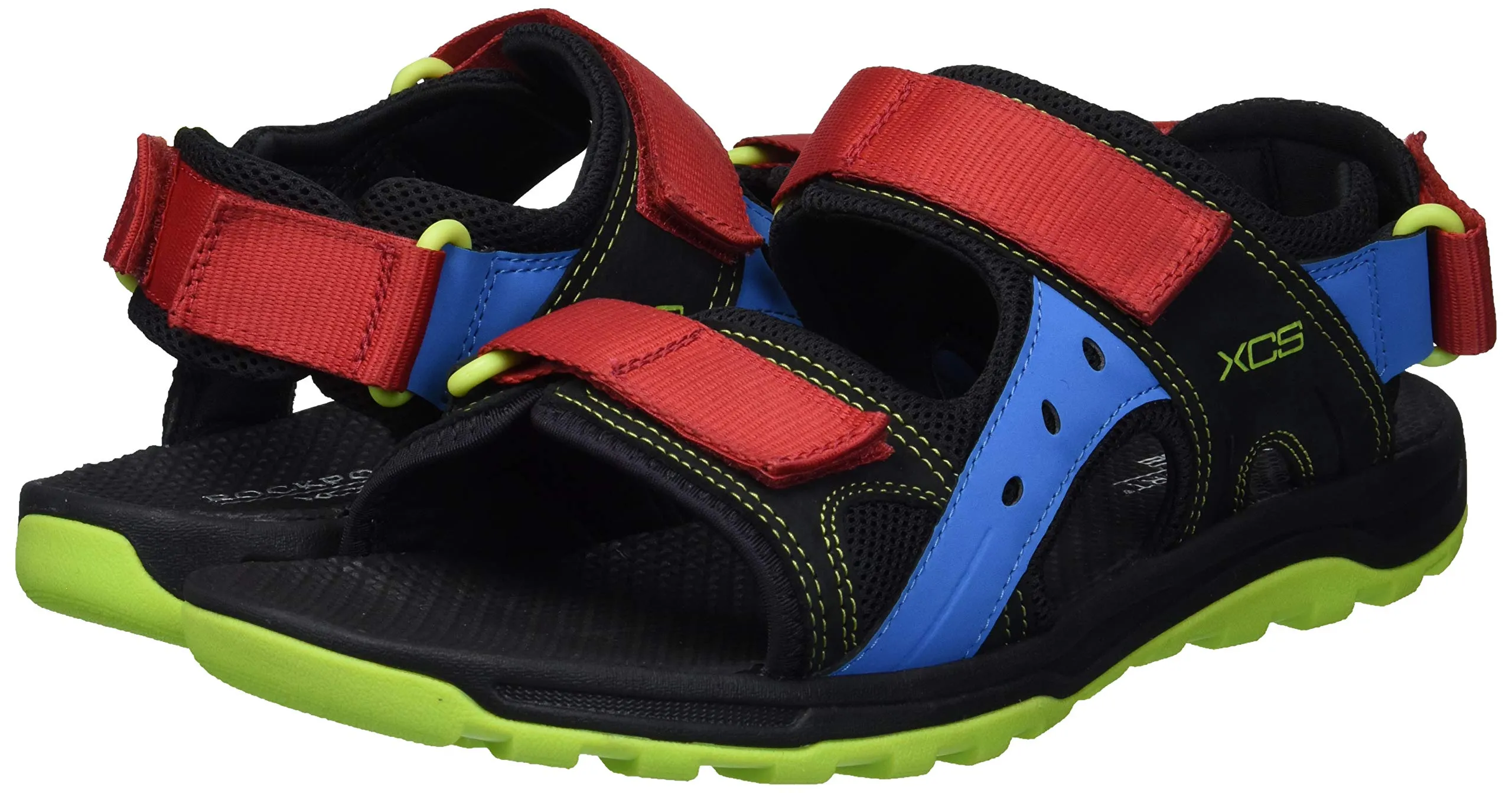 Rockport Men's Train Technique Adjustable Sandal 13 Black Multi