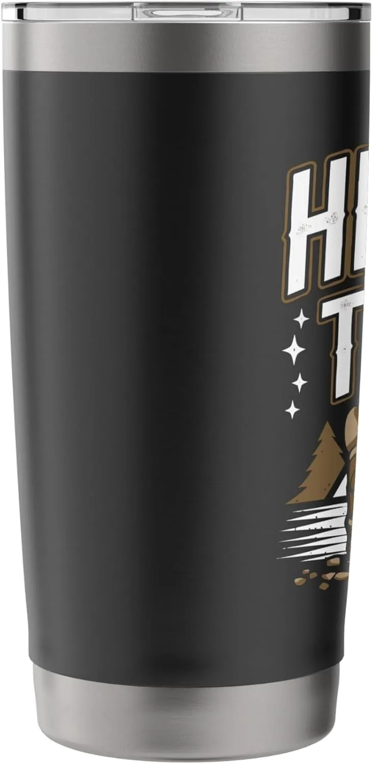 Rustic Hiking Team Outdoor Trekking Boot Backpacking Trip Stainless Steel Insulated Tumbler