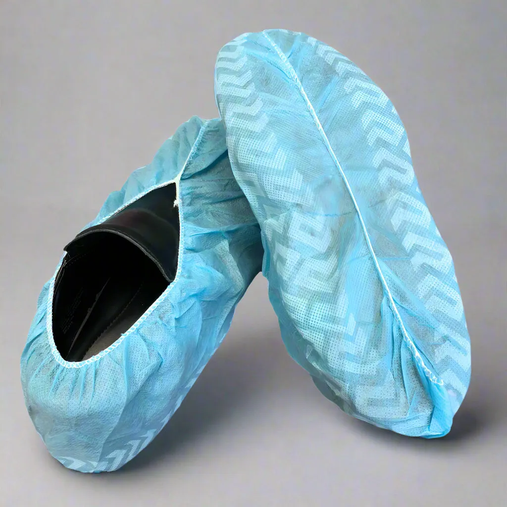 Safe-Sense™ | Disposable Shoe Cover | Non-Skid | Latex Free & Fluid Resistant | Durable Quality