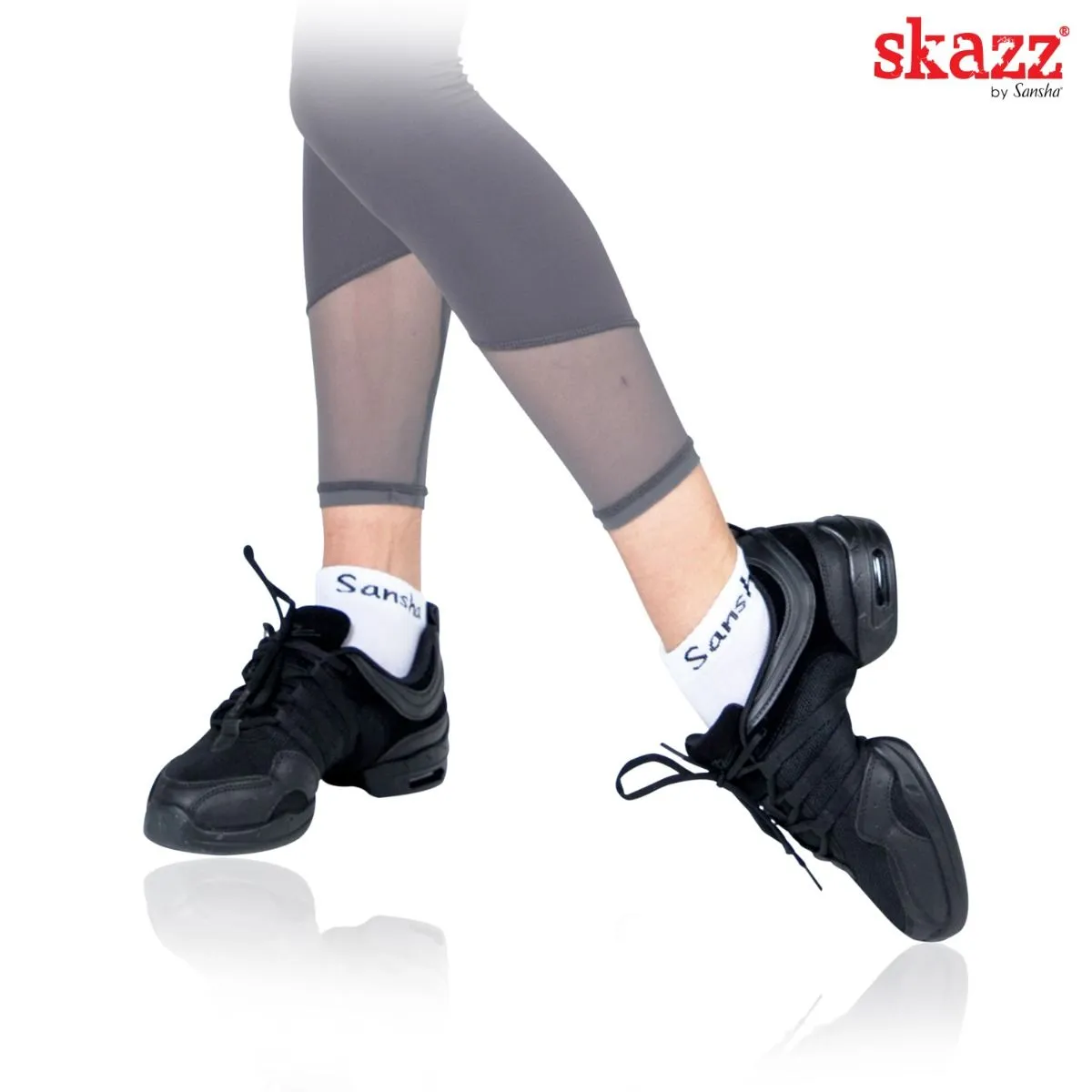 Sansha Sneakers | Skazz TUTTO NERO P22M