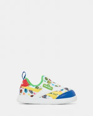 Sesame Street Club C Revenge Slip Onclub C R White/Green/Yellow