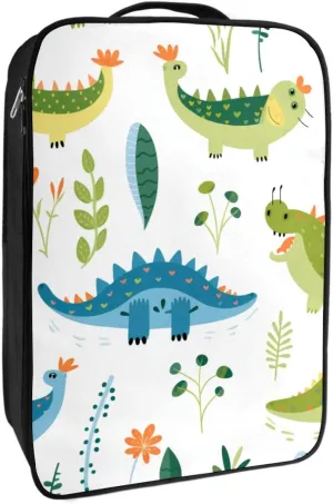Shoe Bags for Travel,Travel Shoe Bags for Packing,Shoe Travel Bag,Crocodile Floral Tropical