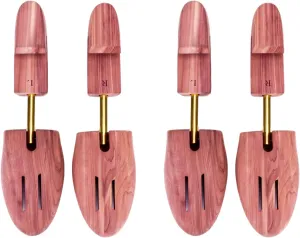 Shoe Tree for Men,Wooden Shoe Stretcher Men,Cedar Shoe Trees, Adjustable Shoe Trees for Sneakers or Boots