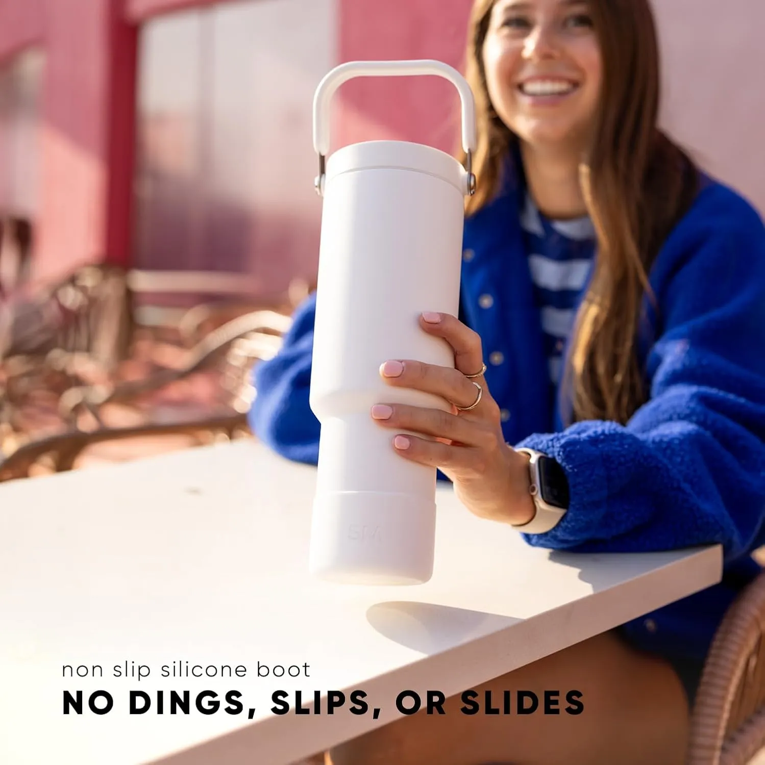 Simple Modern Trek Pivot | 40oz Flip Straw Tumbler with Handle | Water Bottle & Boot | Interchangeable Straw & Chug Lids | Insulated Stainless Steel Jug | Gym Sports Outdoors | Slumberland