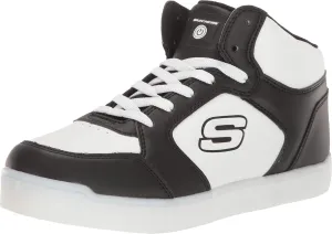 Skechers Boy's Mid Top Lace Up Shoe W/Hidden Sneaker