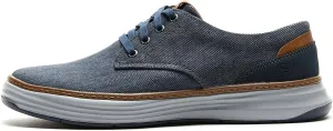 Skechers Ederson Men's Moreno Canvas Oxford Shoe, Blue, 9