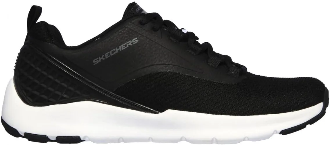 Skechers Men's Shakori Training Sneaker Black/White (Numeric_9)