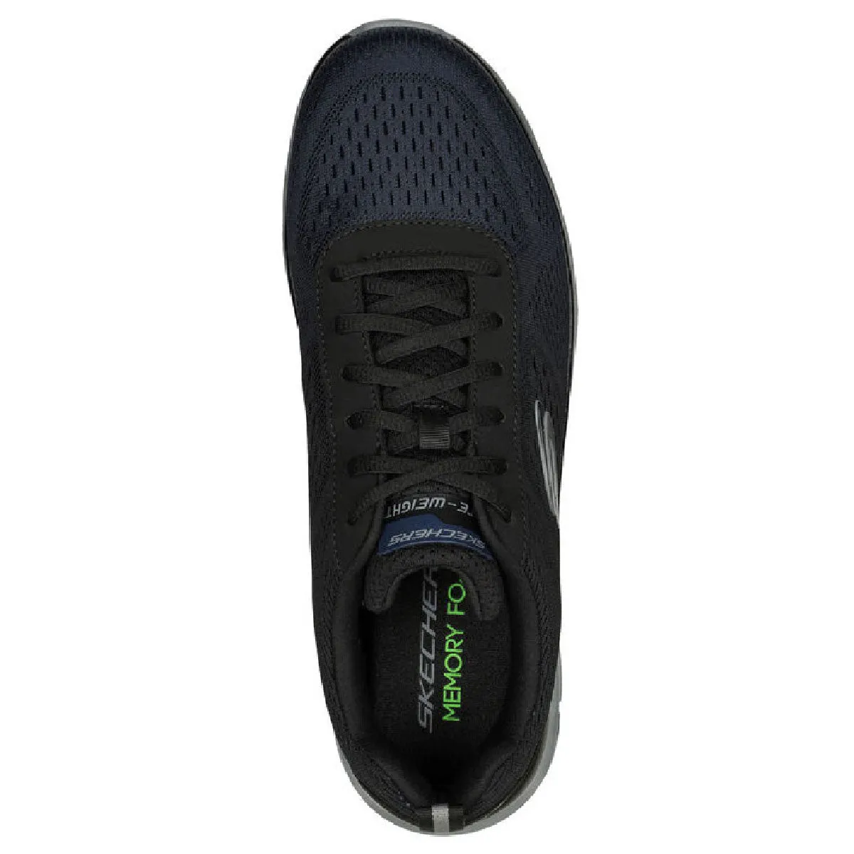 Skechers Men's Track Ripkent Navy/Black Low Top Sneaker Shoes (NVBK)