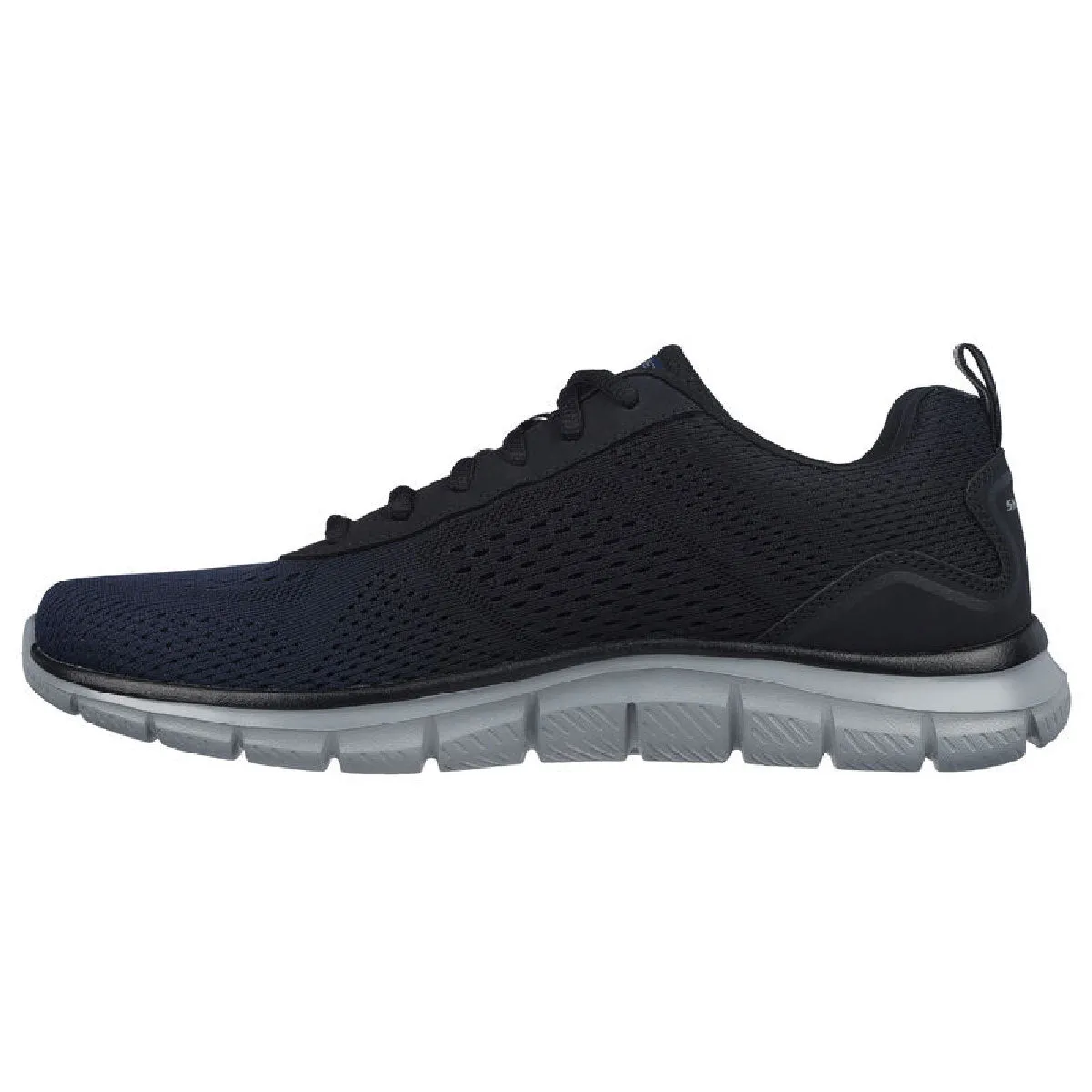 Skechers Men's Track Ripkent Navy/Black Low Top Sneaker Shoes (NVBK)