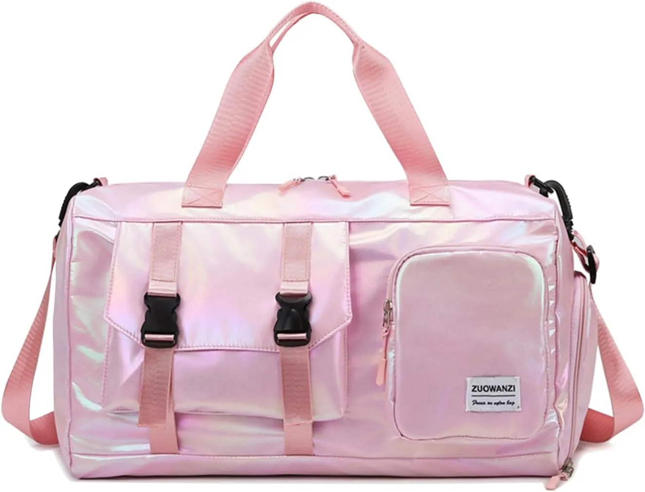 Small Gym Bag for Women with Shoe Compartment - Ideal for Dance, Cheer, Yoga, and Gym Use - Durable Duffel Bag Gym