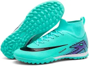 Soccer Cleats for Mens Indoor Soccer Shoes Unisex Baseball Turf Shoes Youth Rugby Shoes Adult AG FG TF Football Boots Wide Training Sneaker
