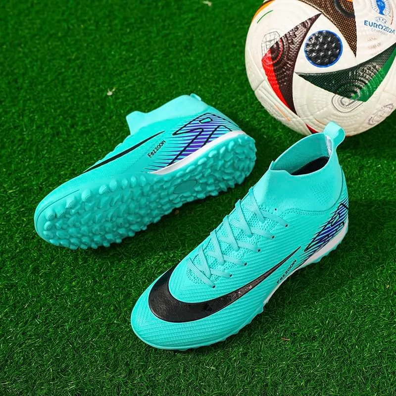 Soccer Cleats for Mens Indoor Soccer Shoes Unisex Baseball Turf Shoes Youth Rugby Shoes Adult AG FG TF Football Boots Wide Training Sneaker