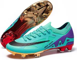 Soccer Cleats for Mens Indoor Soccer Shoes Unisex Baseball Turf Shoes Youth Rugby Shoes Adult AG FG TF Football Boots Wide Training Sneaker