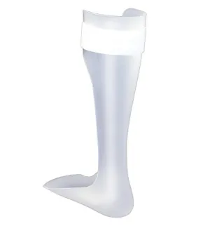 Solid Ankle AFO (Ankle Foot Orthosis) - Short Foot Plate (Right - Large)
