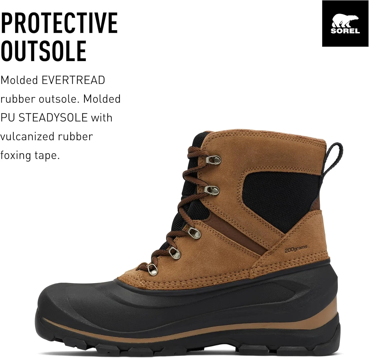 SOREL - Men's Buxton Lace Waterproof Winter Boot