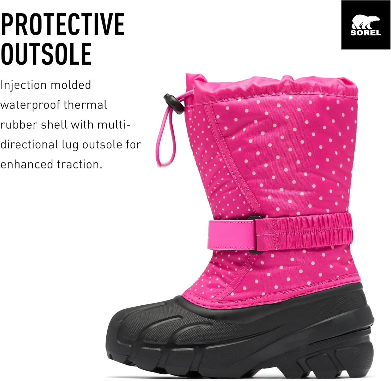 Sorel Unisex-Child Flurry Boot Print