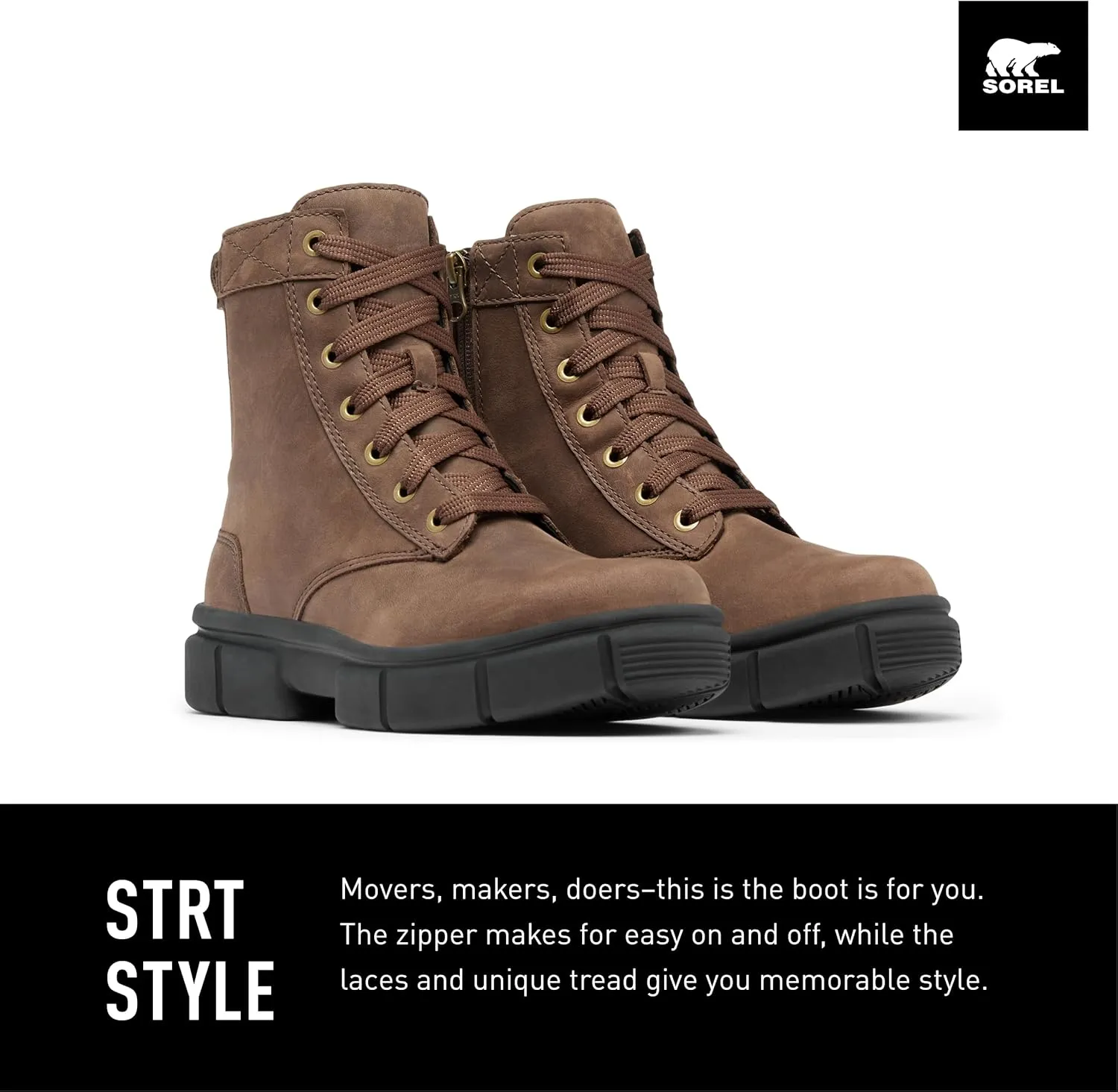 SOREL Women's Explorer STRT Lace Boot