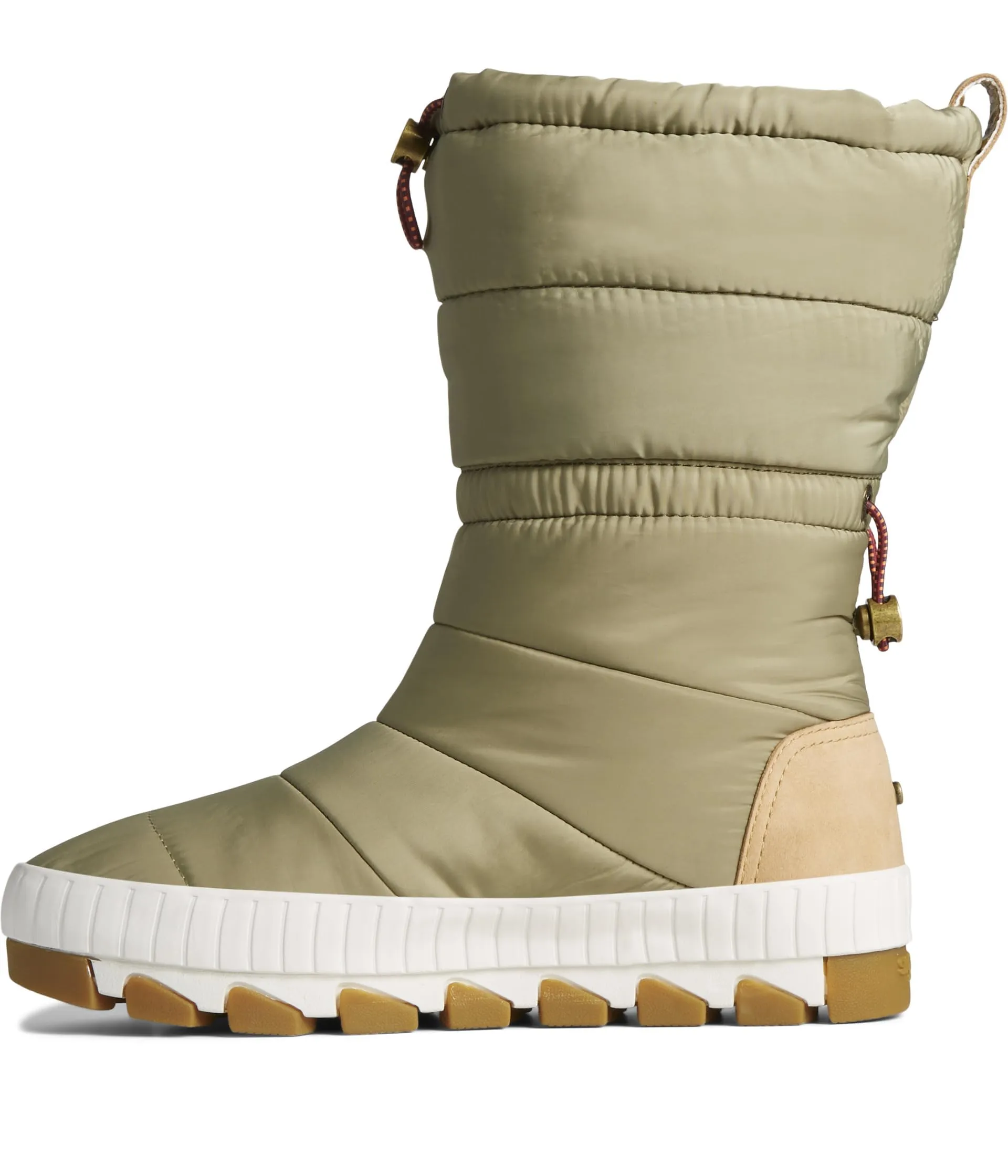 Sperry Ladies Footwear Women's Torrent FOLD Down Snow Boot, Olive, 6