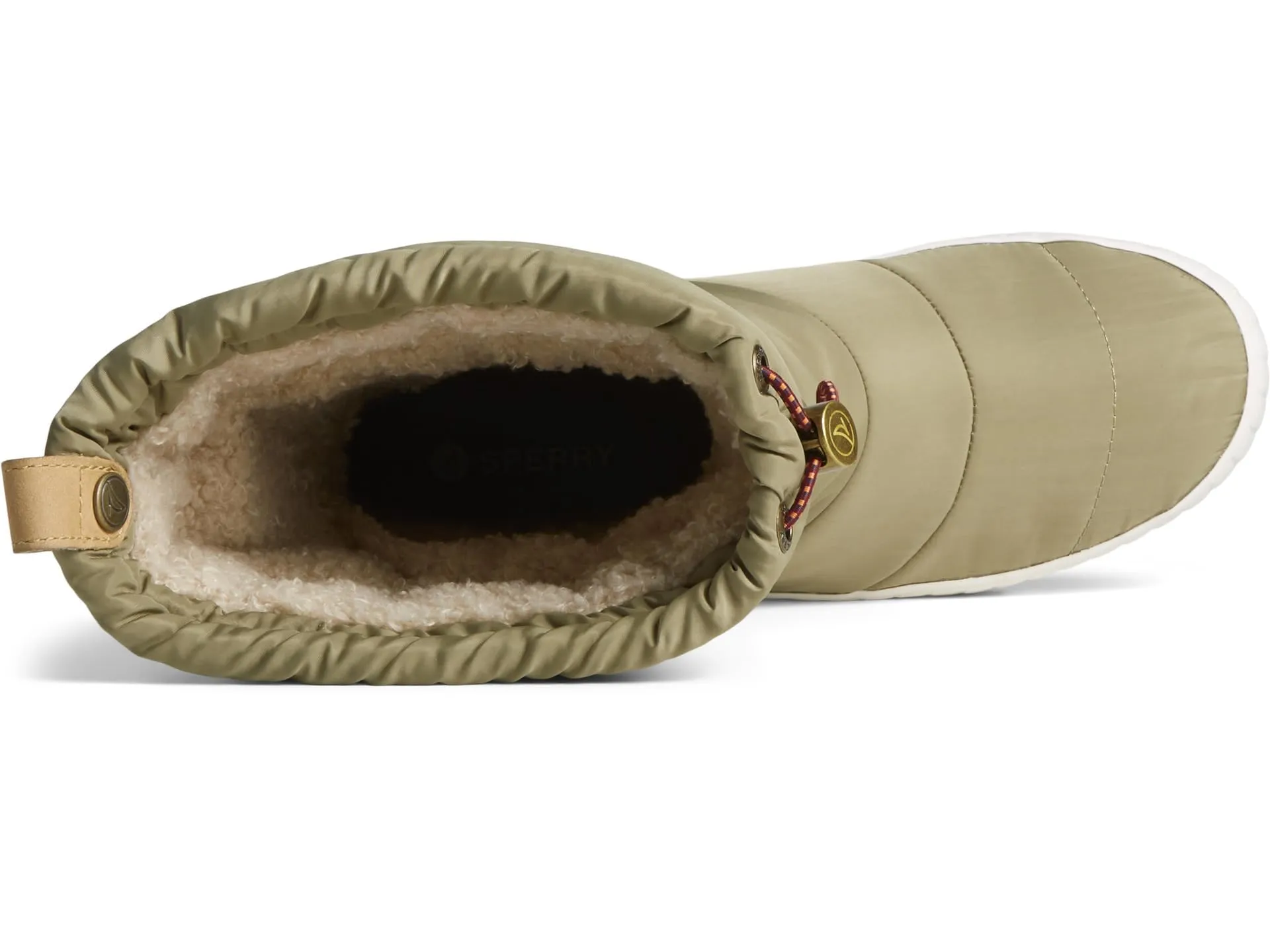 Sperry Ladies Footwear Women's Torrent FOLD Down Snow Boot, Olive, 6