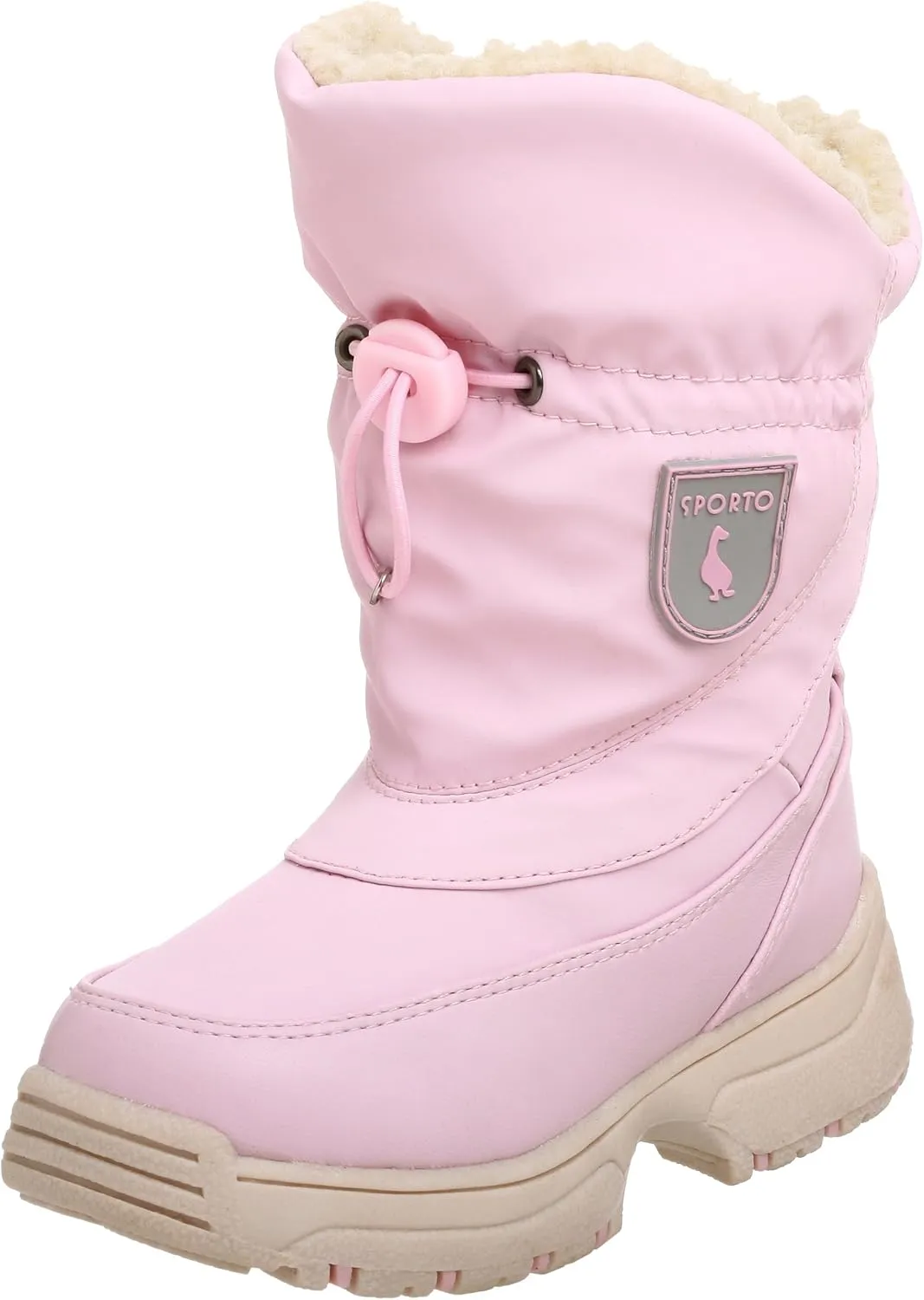 Sporto Tiffany Snow Boot (Toddler),Pink,9 M Toddler