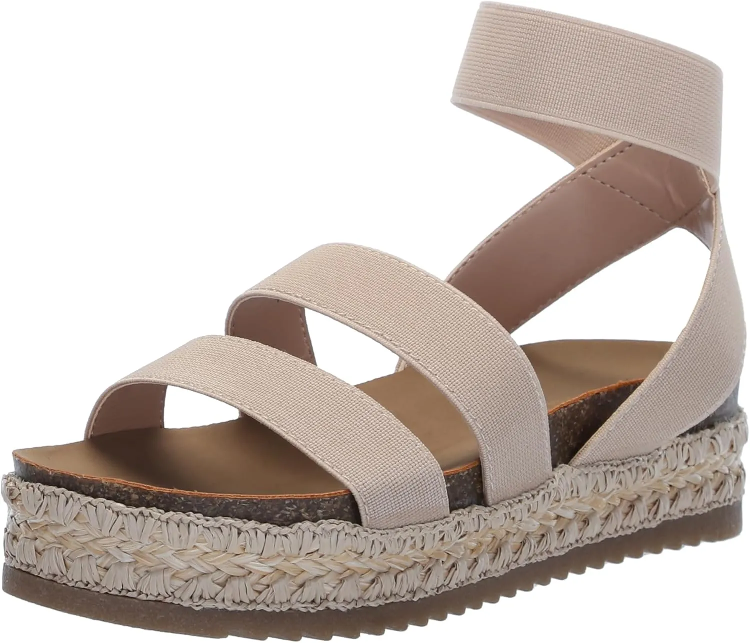 Steve Madden Girls Shoes Girls Krissy Sandal, Natural, 3 Little Kid