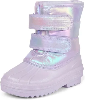 The Children's Place Baby Girls' Faux Fur Trim Snow Boot