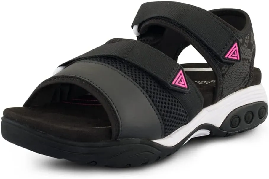 Therafit Mia Women's Water Resistant Adjustable Sport Sandal - for Plantar Fasciitis/Foot Pain