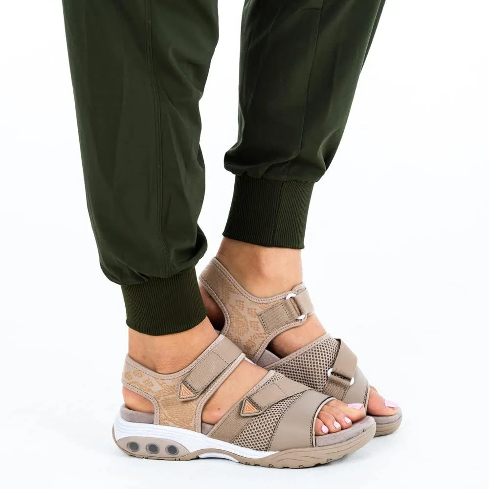Therafit Mia Women's Water Resistant Adjustable Sport Sandal - for Plantar Fasciitis/Foot Pain