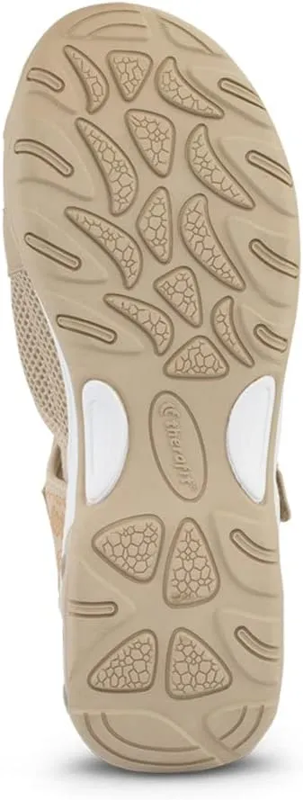 Therafit Mia Women's Water Resistant Adjustable Sport Sandal - for Plantar Fasciitis/Foot Pain