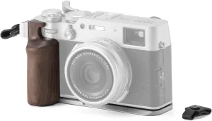 Tilta Vintage Camera Cage Compatible with Fujifilm X100VI – Silver | Base Kit | Thumb Grip | Strap Attachments | ARCA Ready | Lightweight & Durable TA-T70-A-S