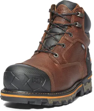 Timberland PRO Men's Boondock 6 Inch Composite Safety Toe Insulated Waterproof Industrial Work Boot