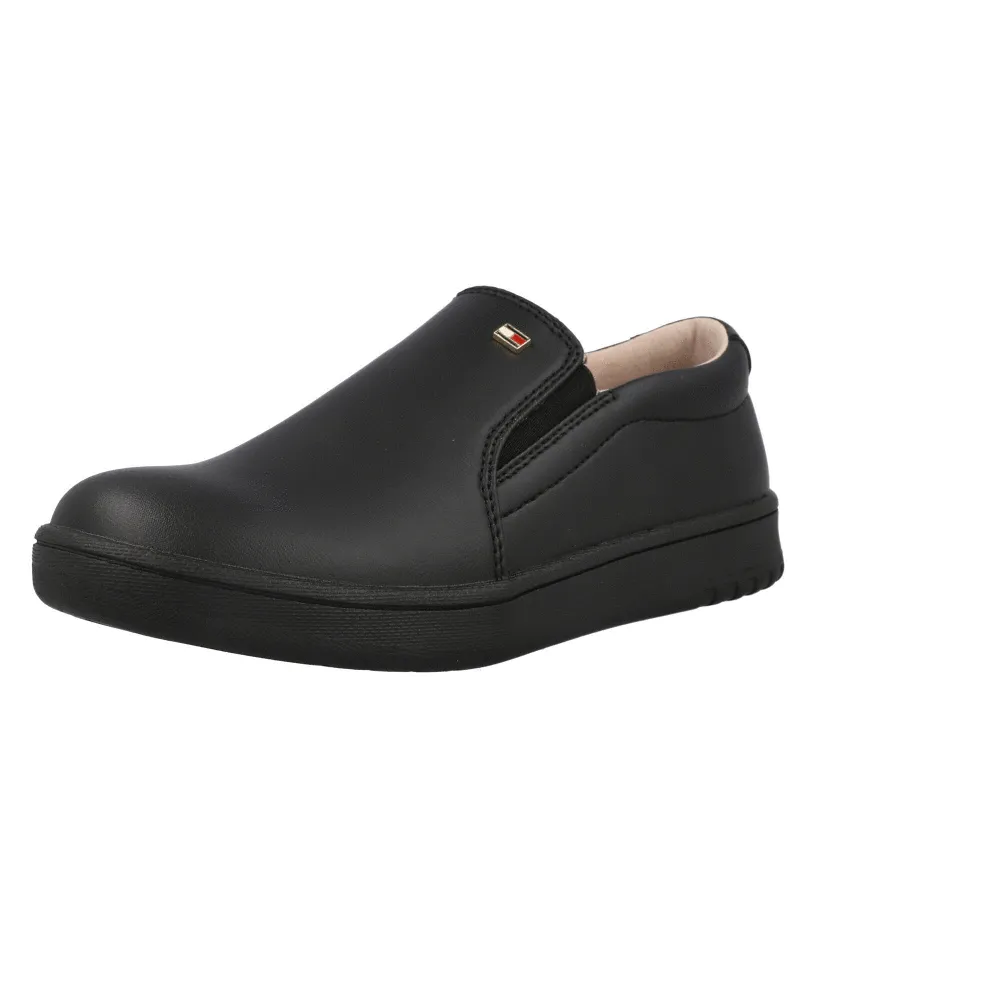 Tommy Hilfiger Black Loafer Shoes