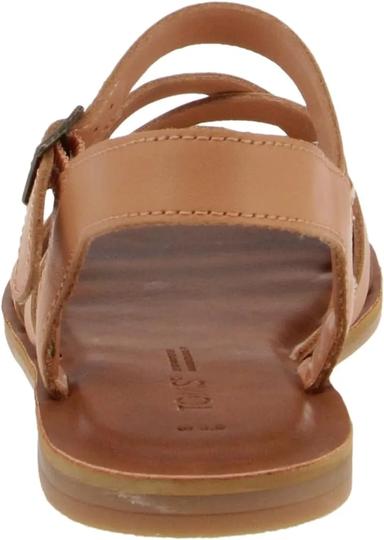 TOMS Womens Sephina Strappy Casual Sandals Casual - Off White