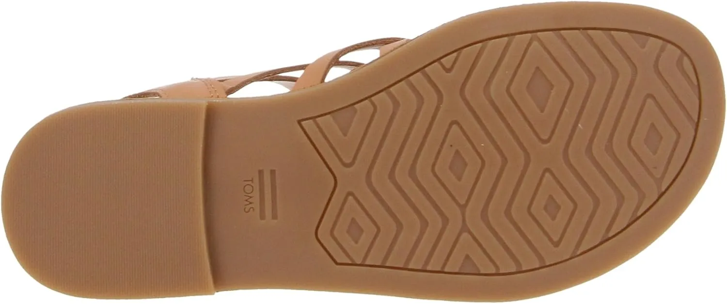 TOMS Womens Sephina Strappy Casual Sandals Casual - Off White