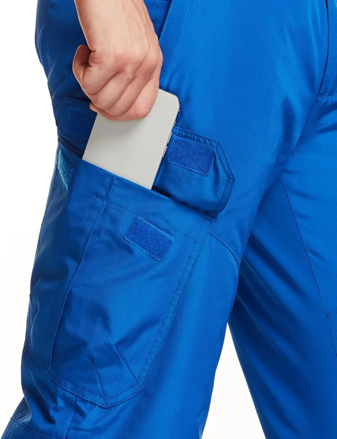 TSLA Men's Winter Snow Pants, Waterproof Insulated Ski Pants, Ripstop Windproof Snowboard Bottoms